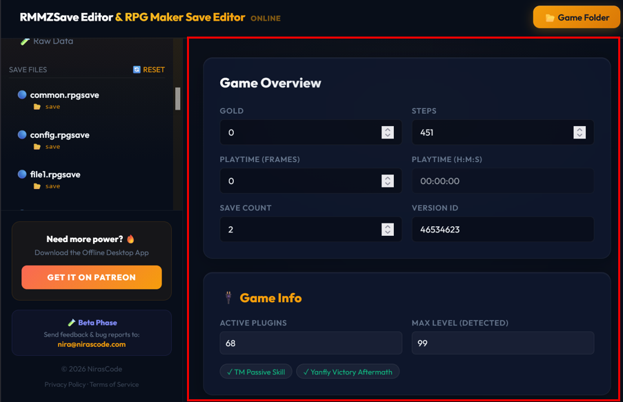Step 5: Edit Overview